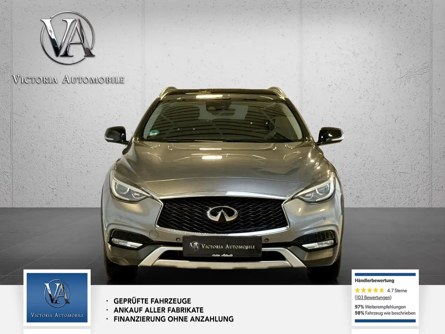 Infiniti Q30 QX30 2.2 d AWD City Black Edition Schervice neu, N Gris - 2