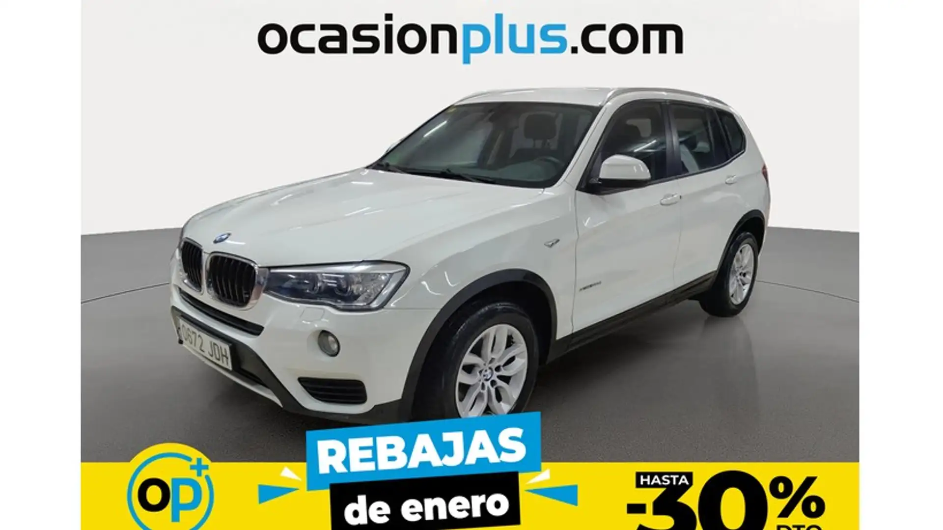 BMW X3 xDrive 20dA Weiß - 1