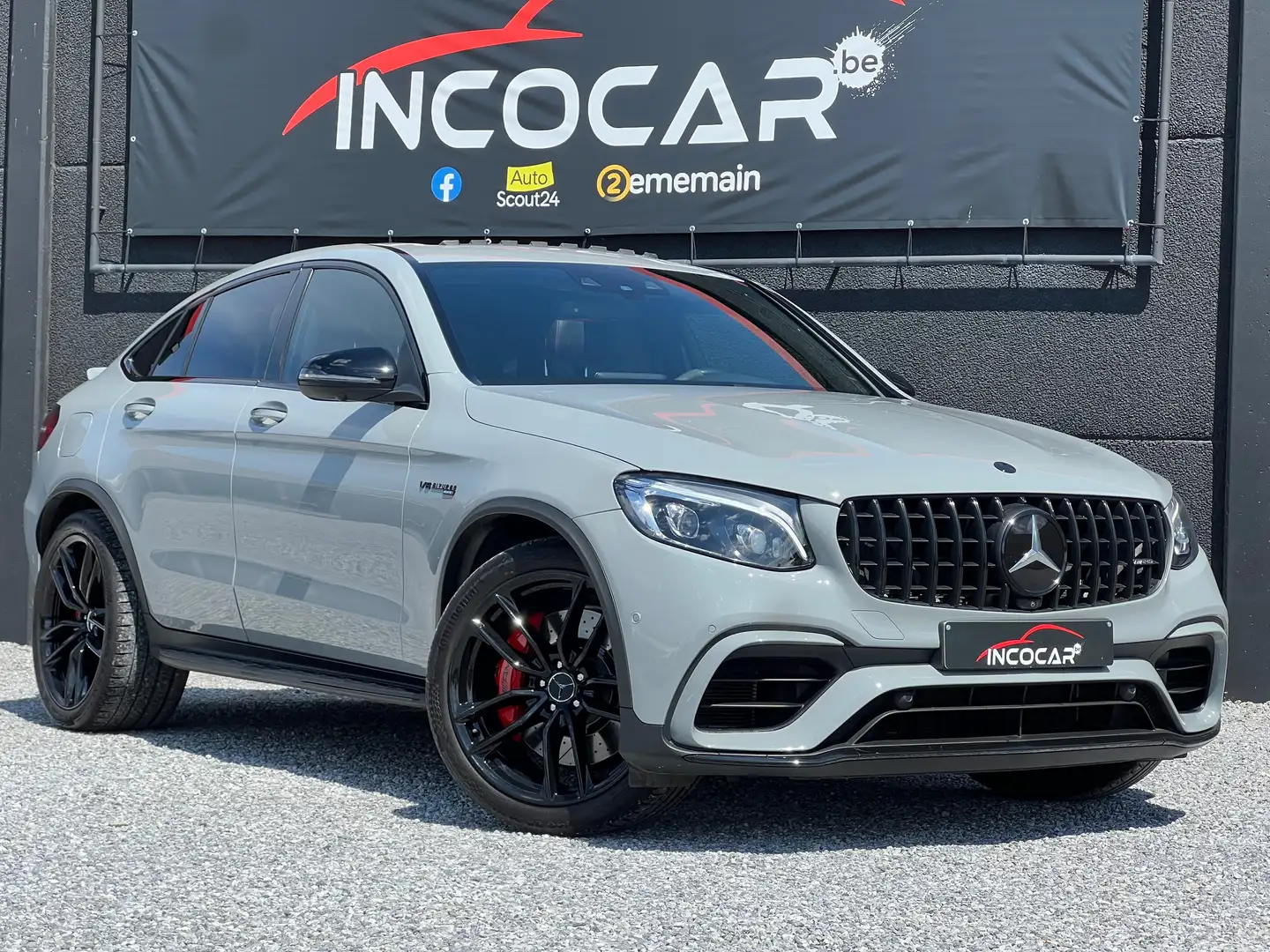 Mercedes-Benz GLC 63 AMG Coupé S 4-Matic+ *1er PROPRIETAIRE / GARANTIE * Szary - 1