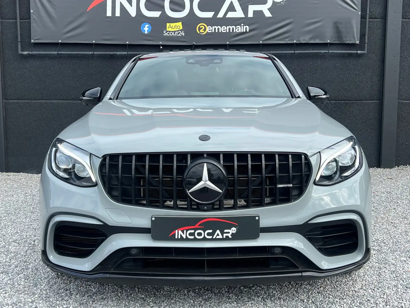 Mercedes-Benz GLC 63 AMG Coupé S 4-Matic+ *1er PROPRIETAIRE / GARANTIE ✅ Gris - 2