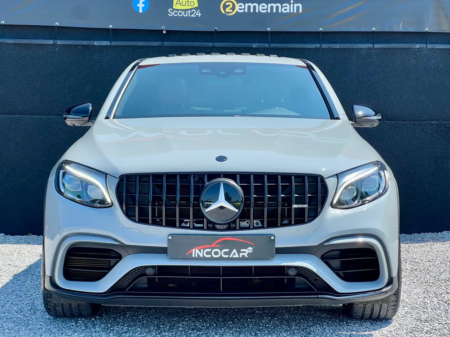 Mercedes-Benz GLC 63 AMG Coupé S 4-Matic+ *1er PROPRIETAIRE / GARANTIE * Gris - 2