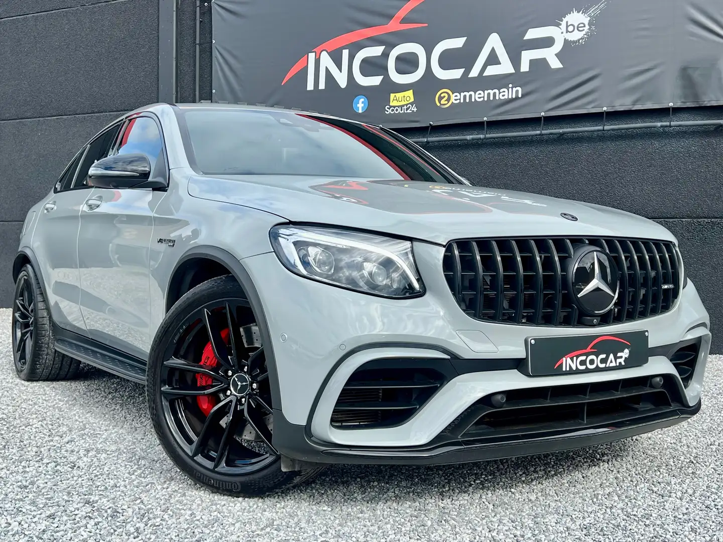 Mercedes-Benz GLC 63 AMG Coupé S 4-Matic+ *1er PROPRIETAIRE / GARANTIE ✅ Gris - 1