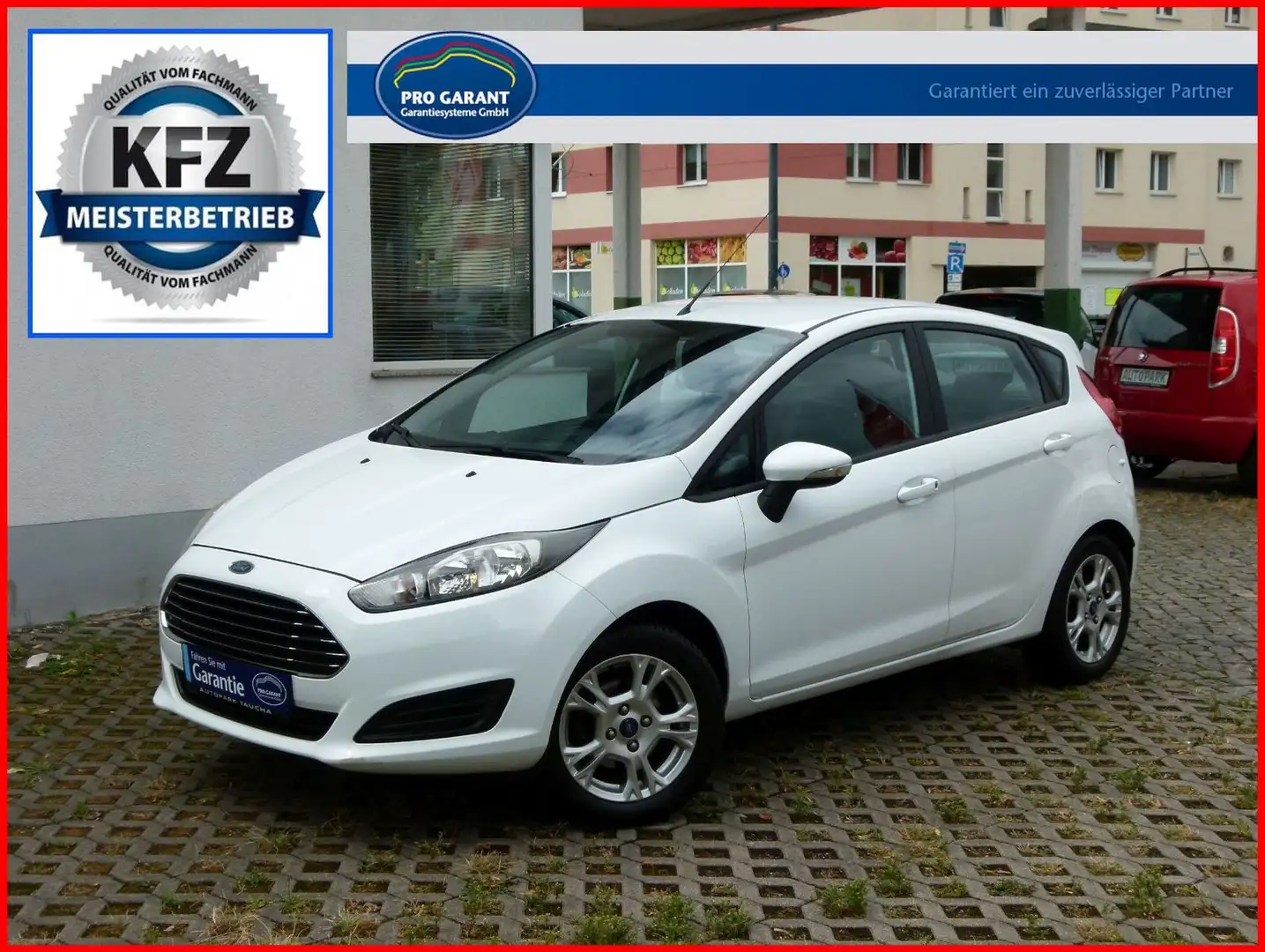 Ford Fiesta Edition Klima Sitzhz. TÜV NEU +GARANTIE+ Blanc - 1