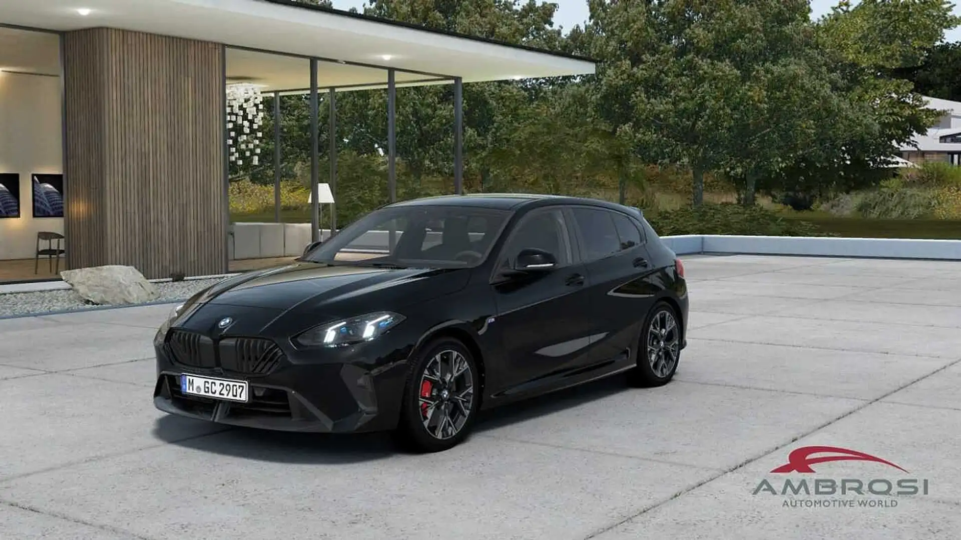 BMW 118 5-porte 118d Msport Pro Premium Package Czarny - 1