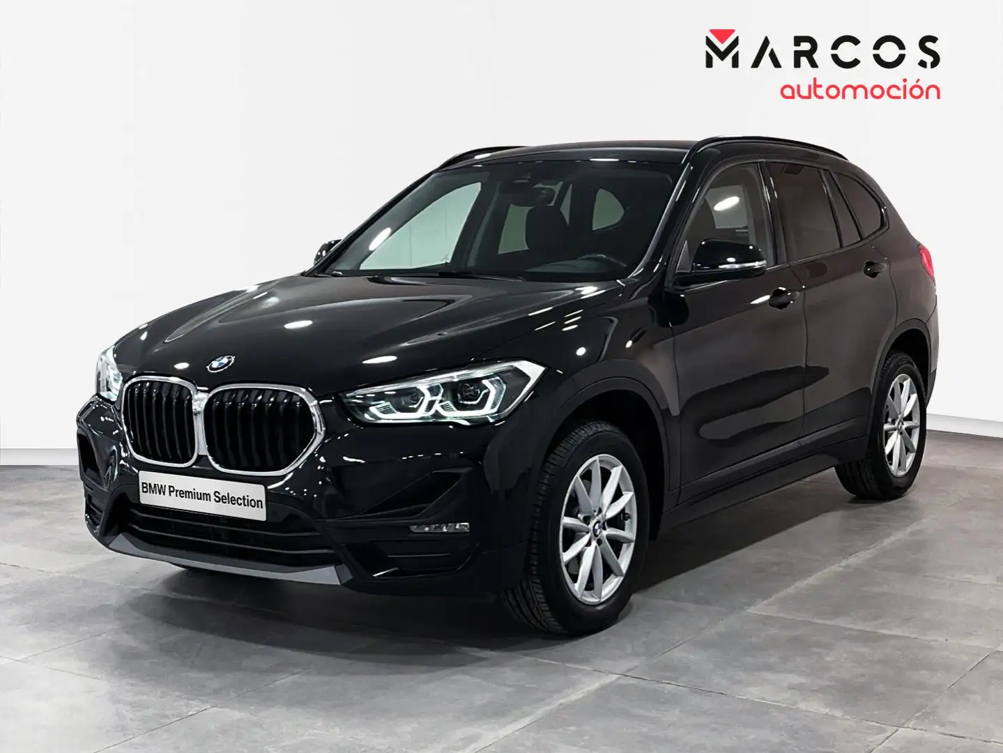 BMW X1 sDrive 18d Zwart - 1