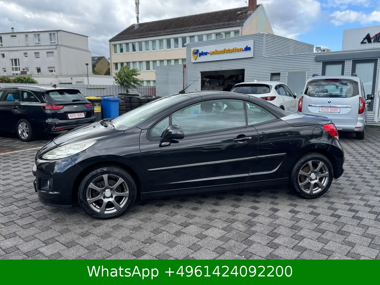Peugeot 207 CC Cabrio-Coupe Premium AUS 1.HAND Schwarz - 2