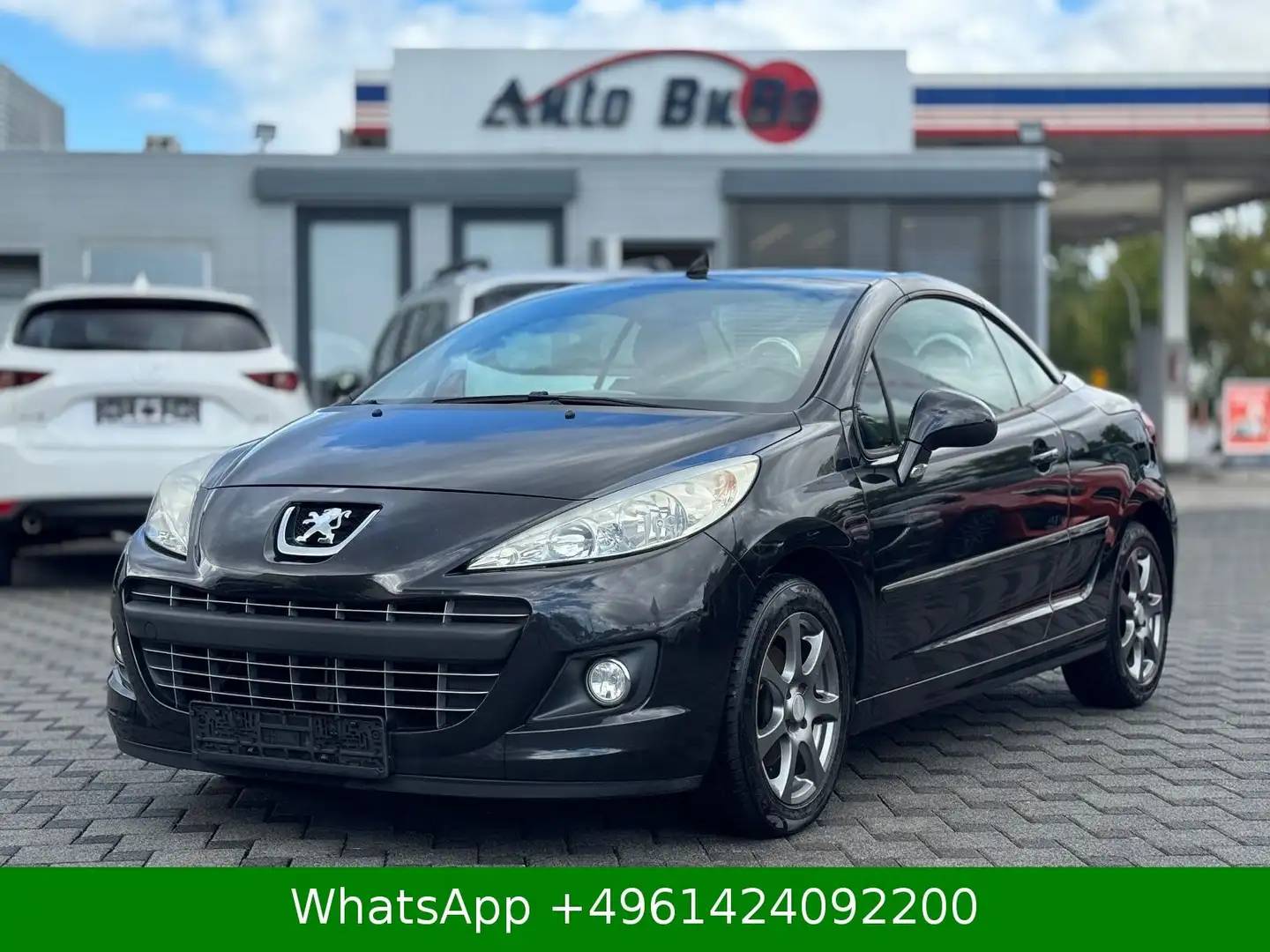 Peugeot 207 CC Cabrio-Coupe Premium AUS 1.HAND Schwarz - 1