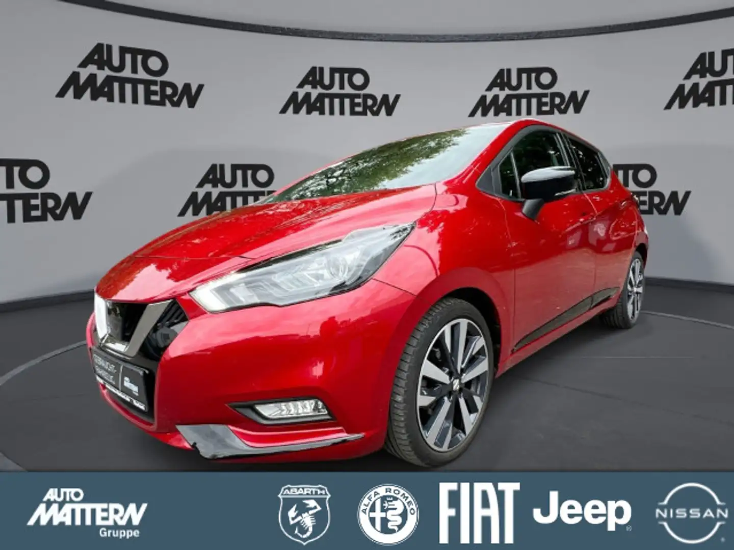 Nissan Micra 1.0IG-T N-Design Kamera Klimaautomatik SHZ Rot - 1