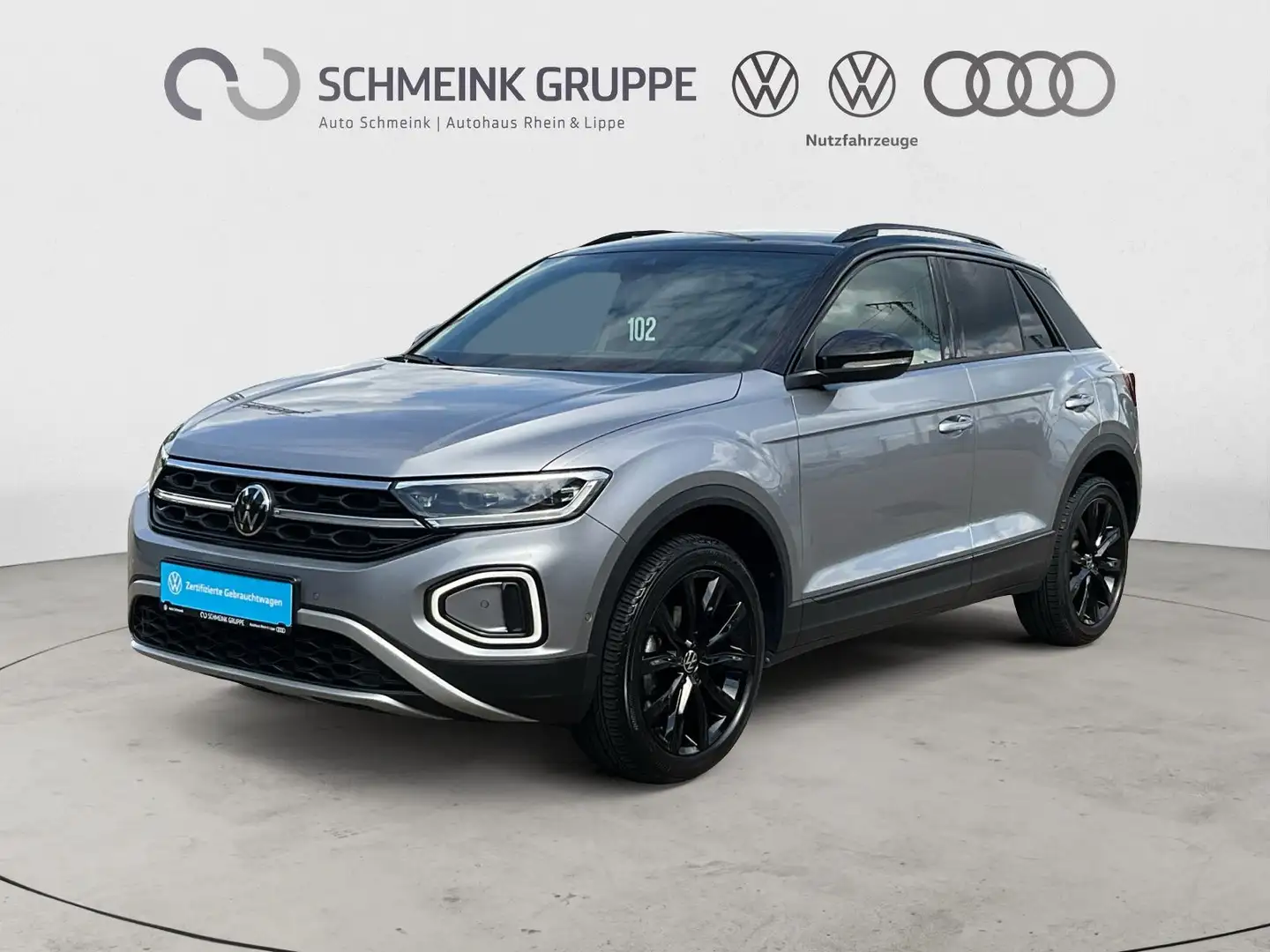 Volkswagen T-Roc 1.5 TSI Style Navi Keyless ACC Silber - 1