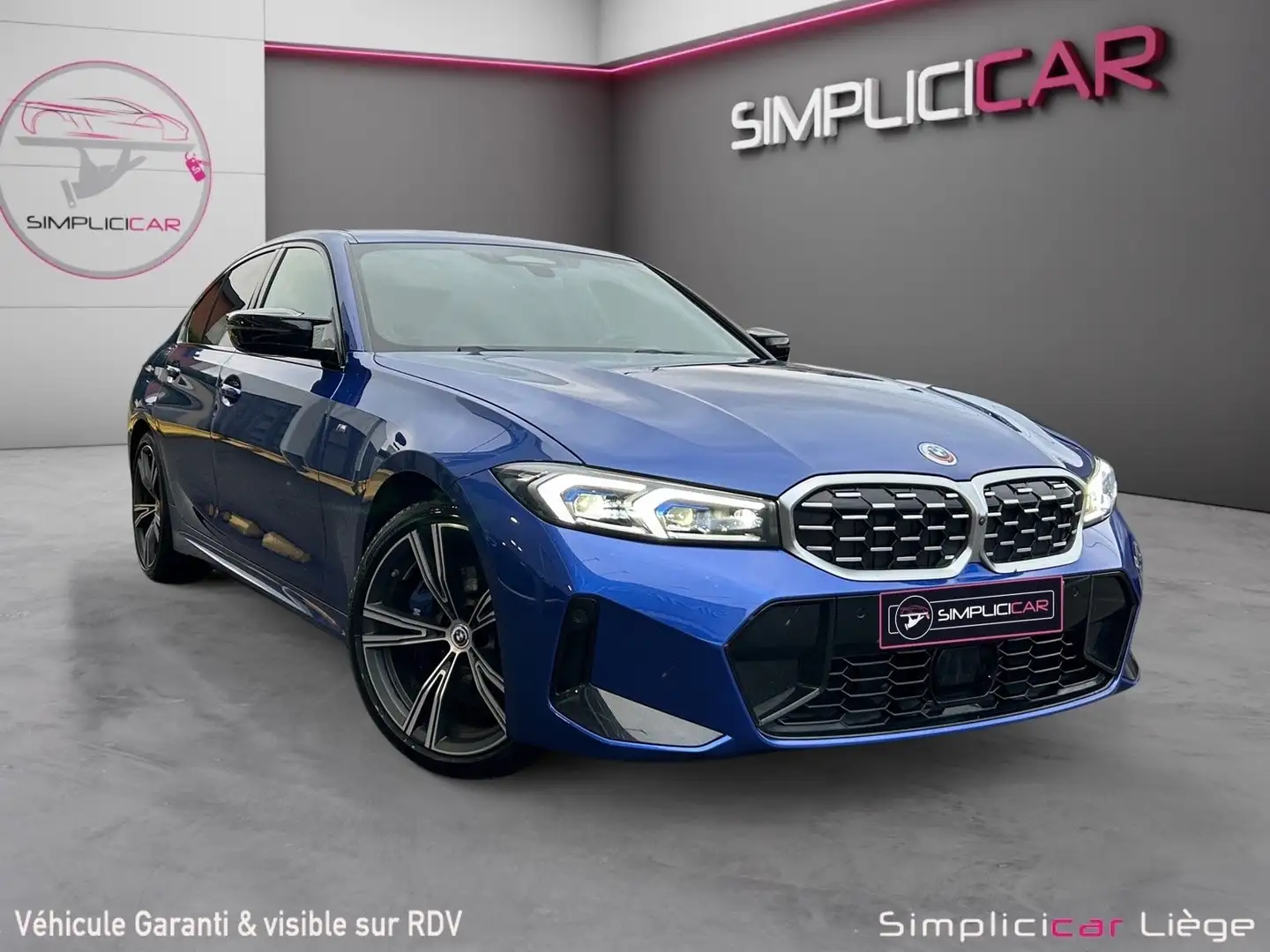 BMW 340 M340iXAS MHEV Bleu - 1