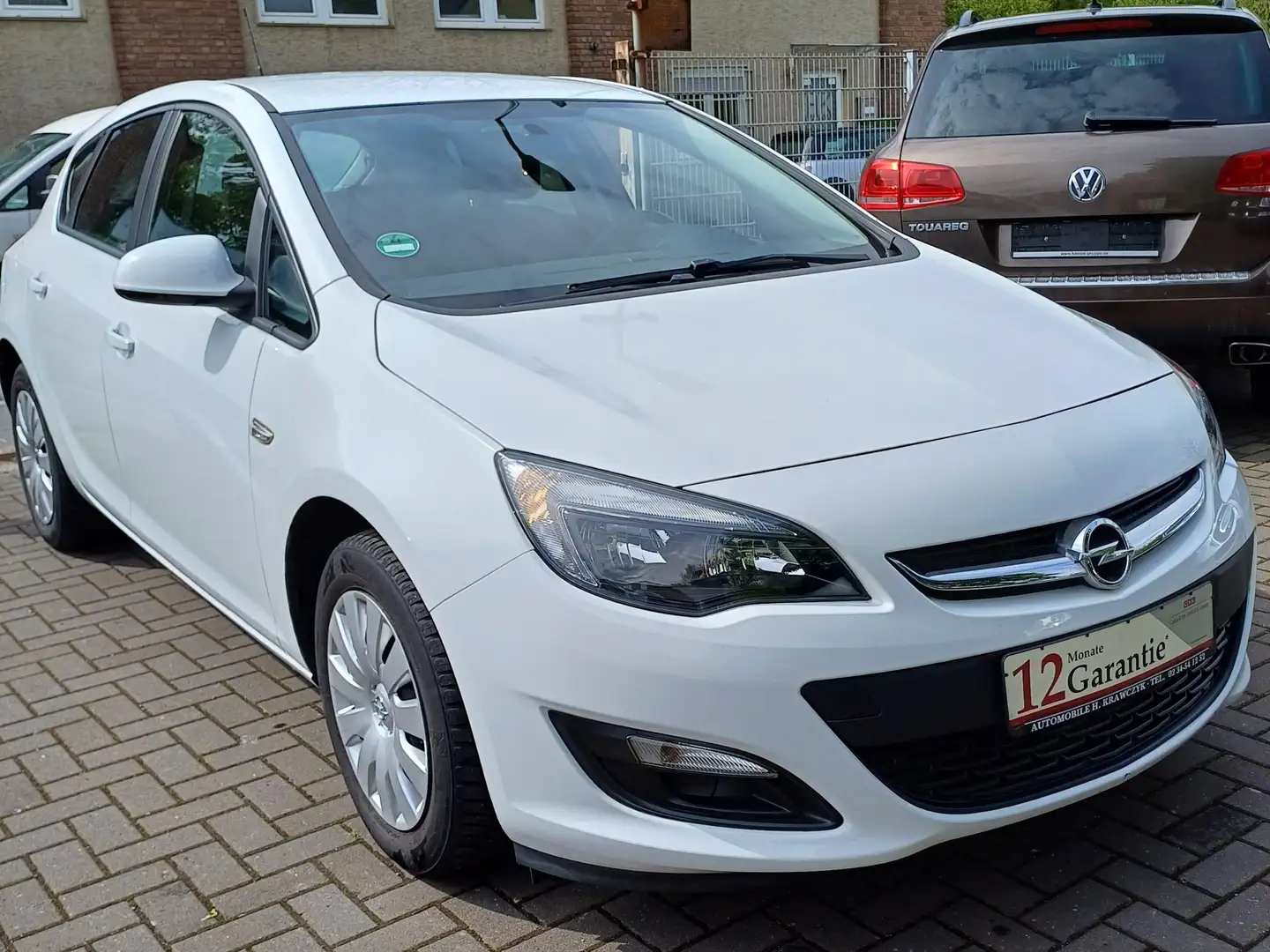 Opel Astra Edition KLIMA-E.F. 4FACH-TEMPOMAT-MFL -AHK abnehmb Bianco - 1