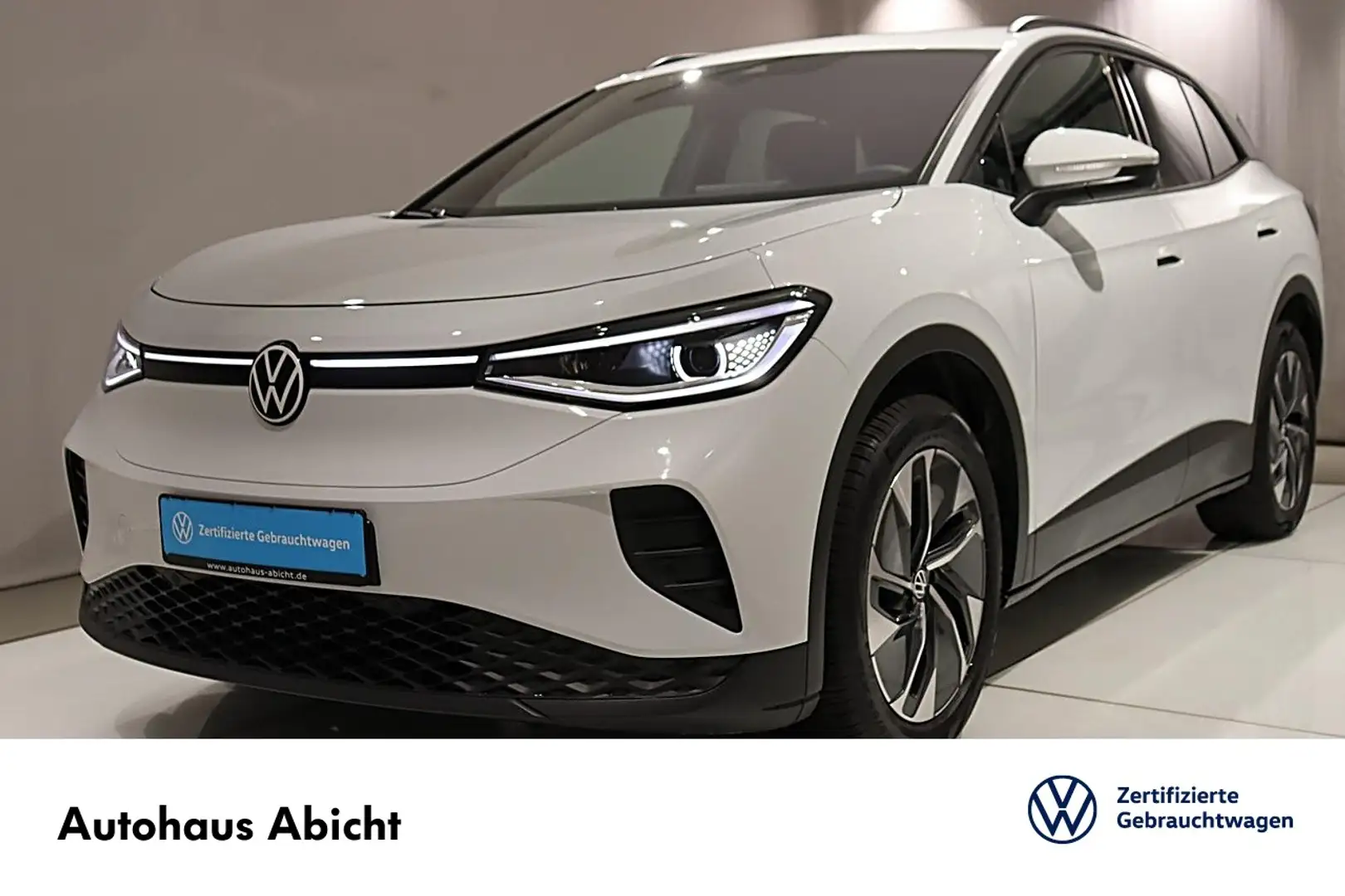 Volkswagen ID.4 Pure 125kW IQ-LIGHT AHK Wärmepumpe Anschlussgaran Blanc - 1
