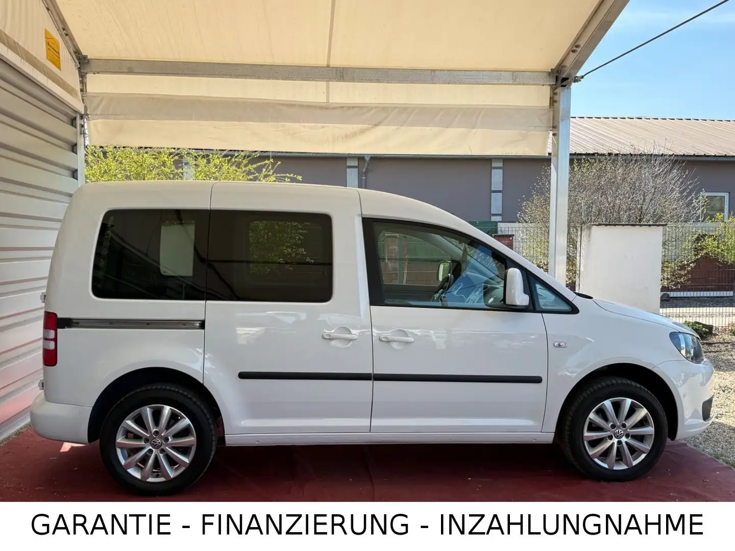 Volkswagen Caddy /Kombi Kasten/Garantie/Scheckheft/WENIG  KM Blanc - 2