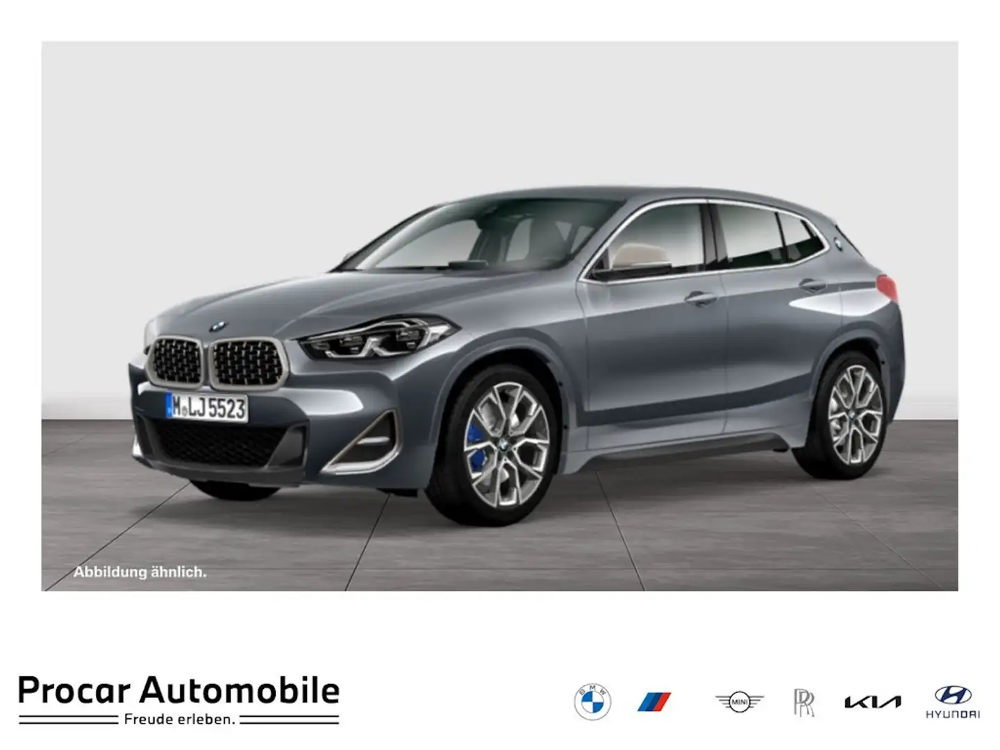 BMW X2 M 35i Navi HUD PAS DRA adLED DAB HiFi Grau - 1