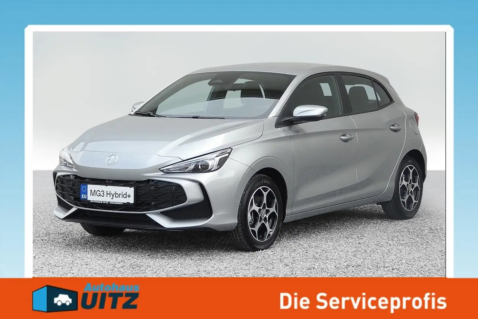 MG MG3 1,5 HEV Comfort +ACC+RFK+Navi Argintiu - 1