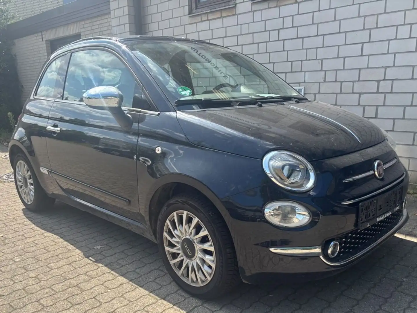 Fiat 500C Lounge UConnect Navi/PDC/DachDefekt Noir - 1