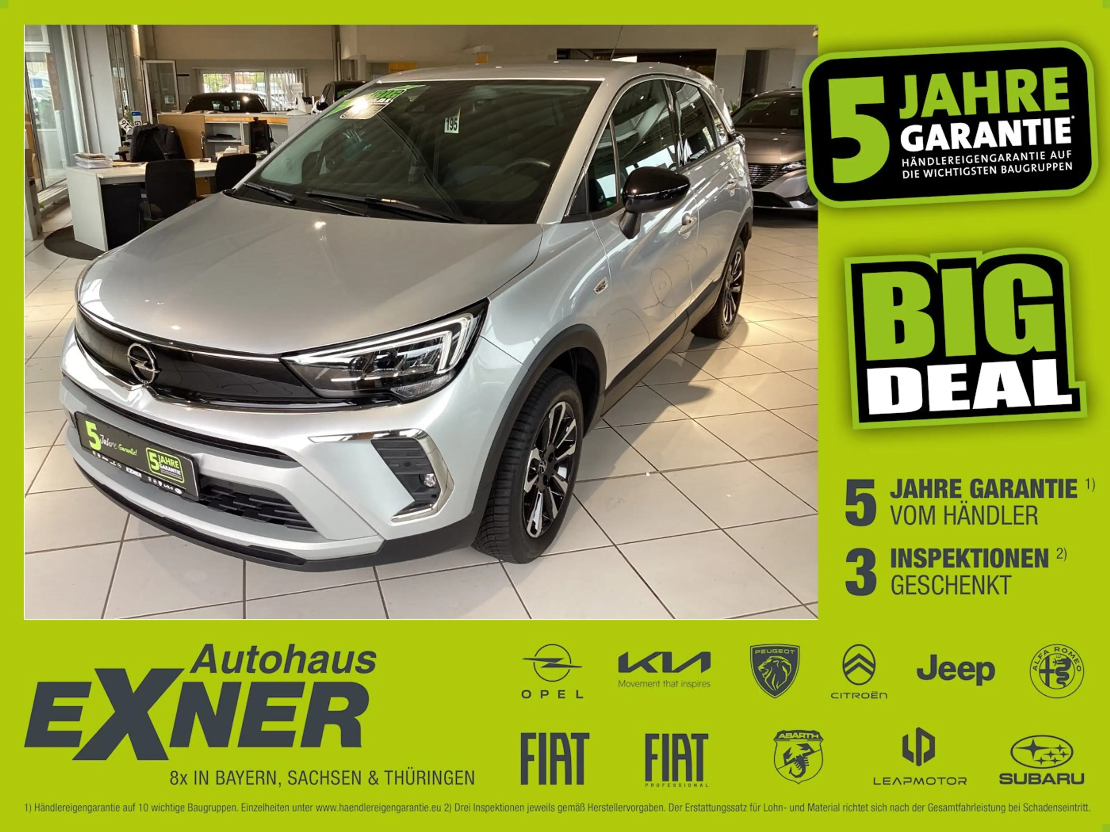 Opel Crossland 1.2 Turbo ELEGANCE PAKET Klima+Navi+PDC