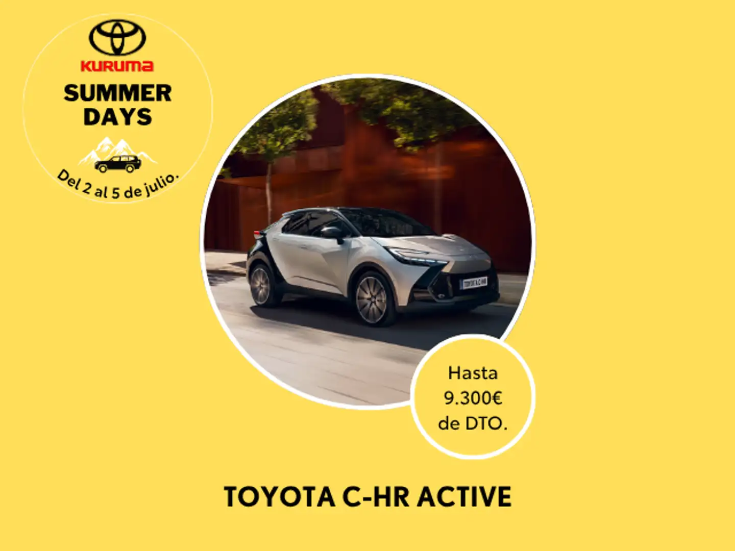Toyota C-HR 140H Active Negro - 1