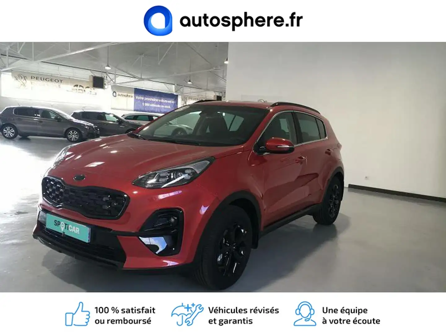 Kia Sportage 1.6 CRDi 136ch MHEV Black Edition 4x2 - 1