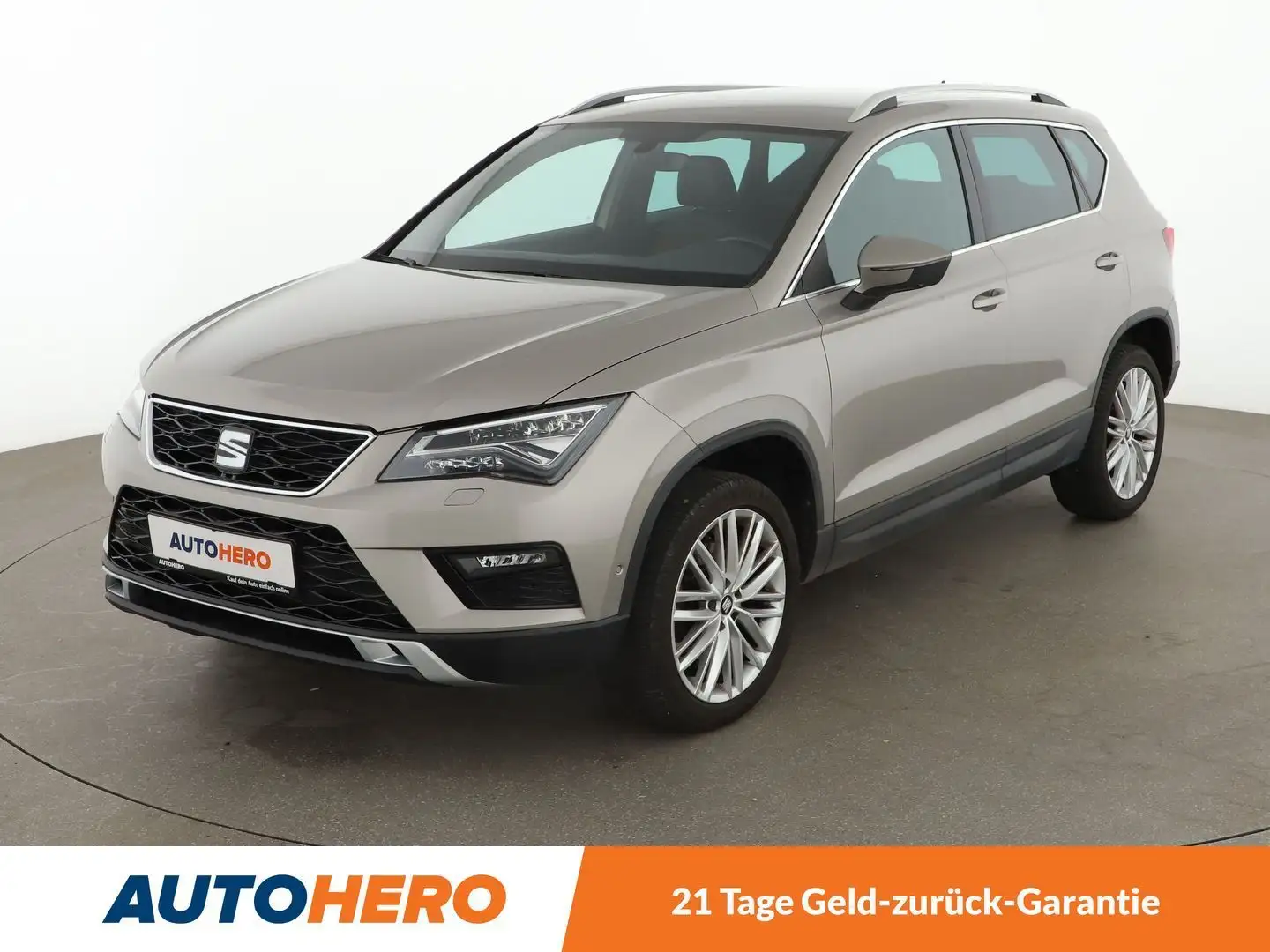SEAT Ateca 1.4 TSI ACT Xcellence*NAVI*CAM*LED*SHZ*TEMPO*PDC* Beżowy - 1