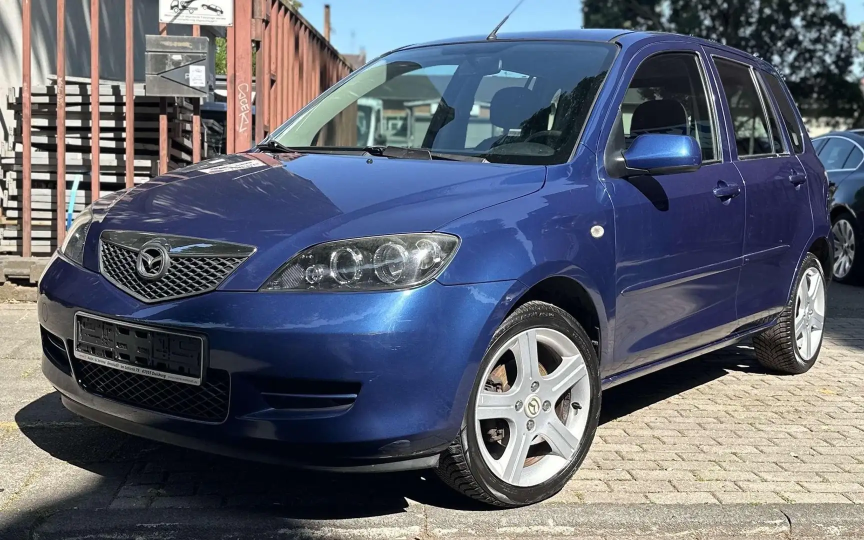 Mazda 2 1.4 Active 2.Hand Klima Tüv Neu Garantie Blauw - 1