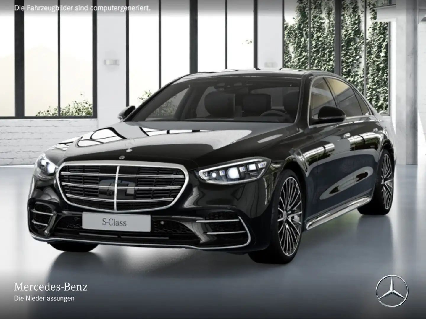 Mercedes-Benz S 600 S 580 L 4M AMG+PANO+360+DIGITAL-L+BURMESTER3D+21" Noir - 2