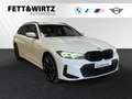 BMW 330 e xDrive Touring M Sport Pro|AHK|Pano|19"LMR|H/K Weiß - thumbnail 1