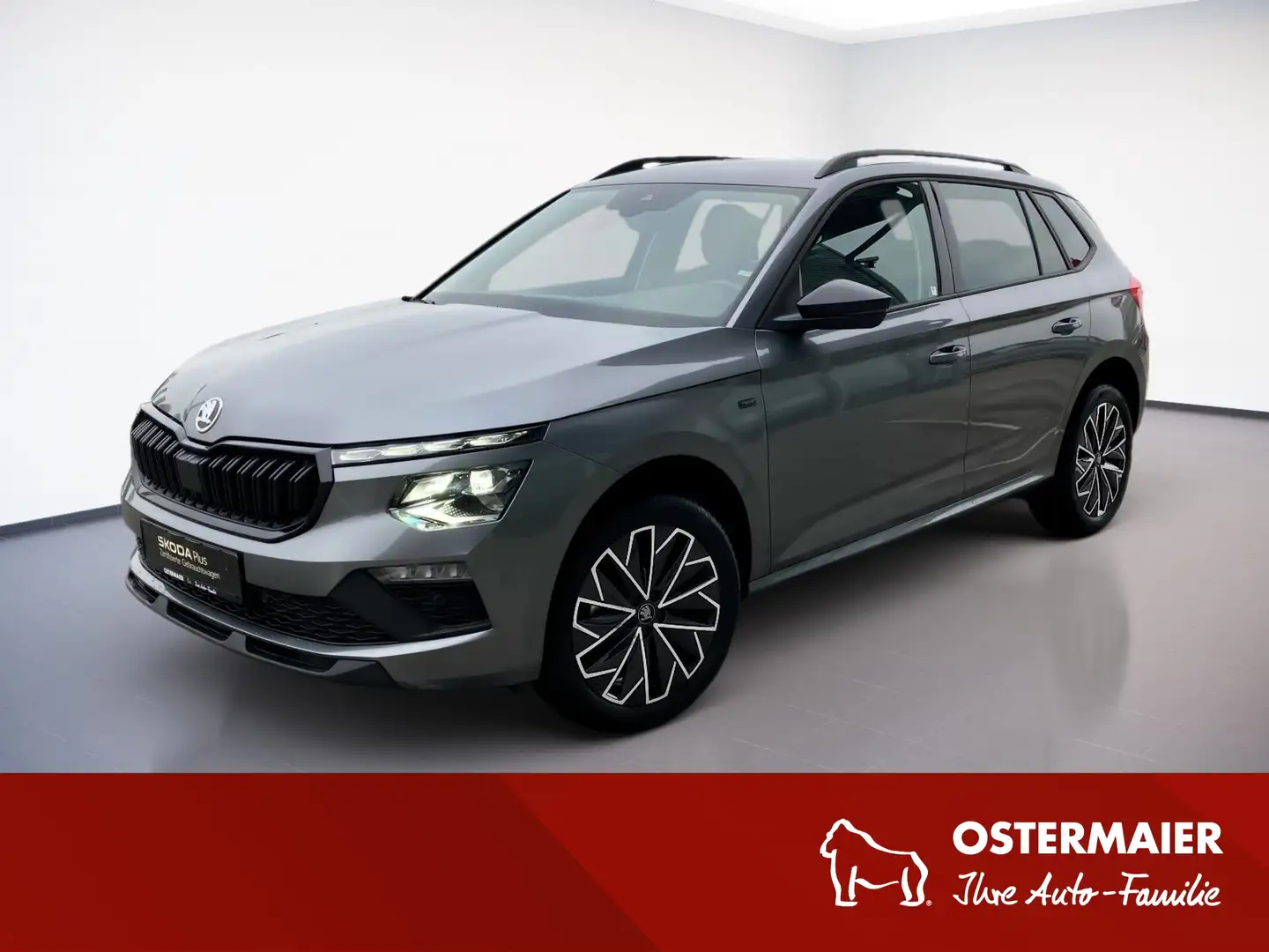 Skoda Kamiq SELECTION 1.0TSI 116PS DSG KAMERA.NAVI+VC.LED.LKRD Grau - 1