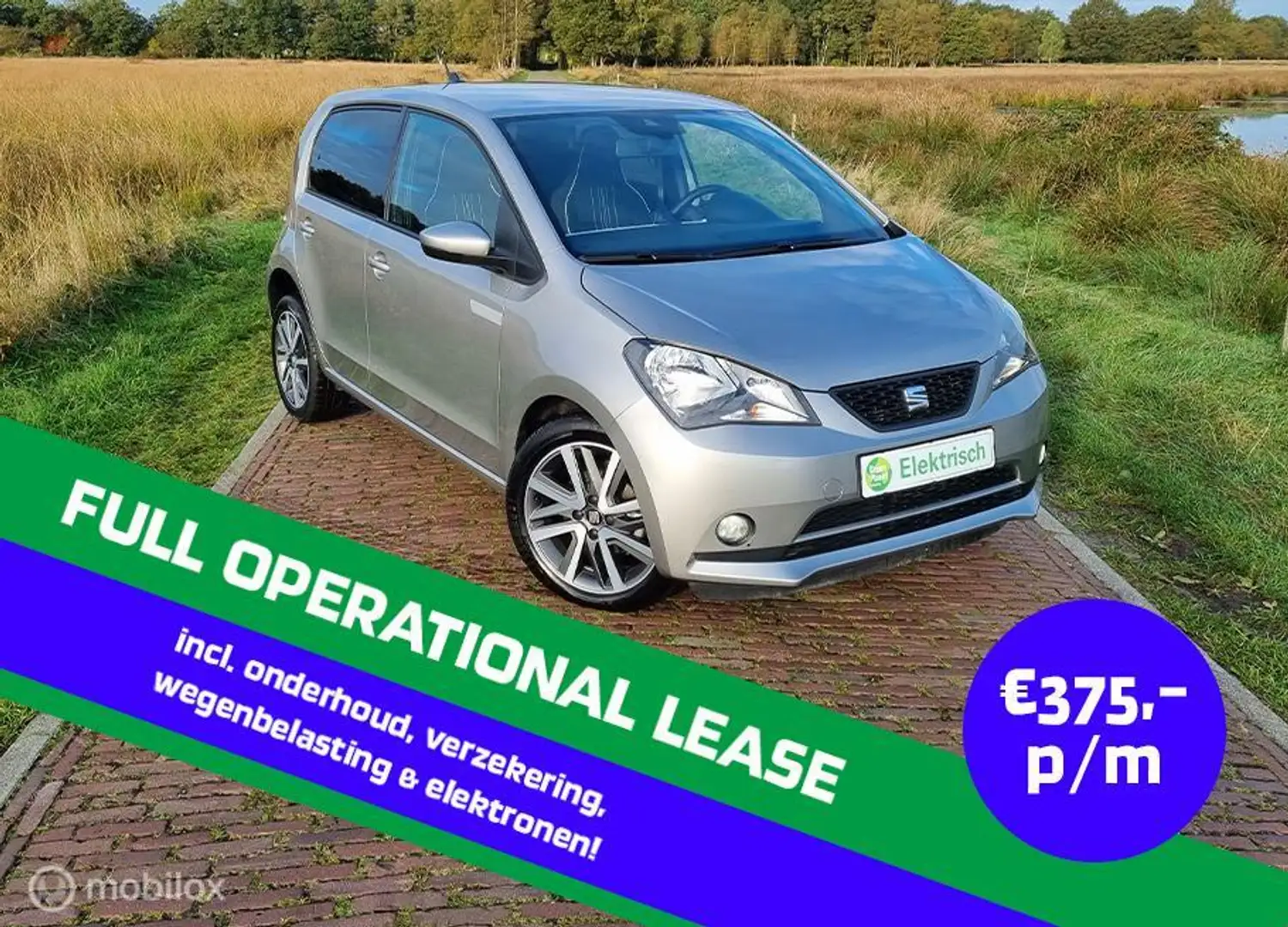 SEAT Mii Electric Plus | €375/mnd + GRATIS onbeperkt laden Сірий - 2