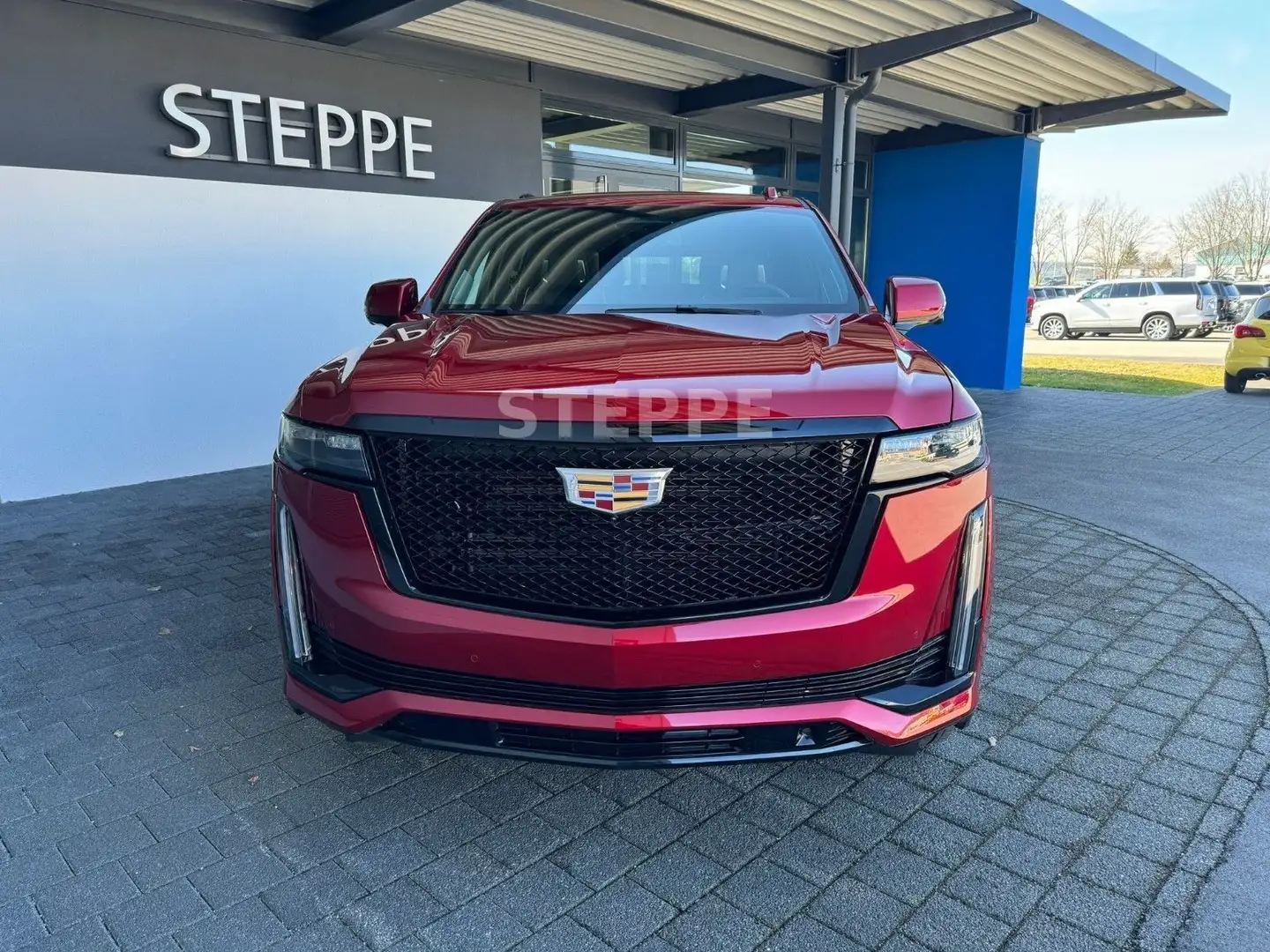Cadillac Escalade 6.2 V8 ESV Sport Platinum EU-Navi AHK Червоний - 2