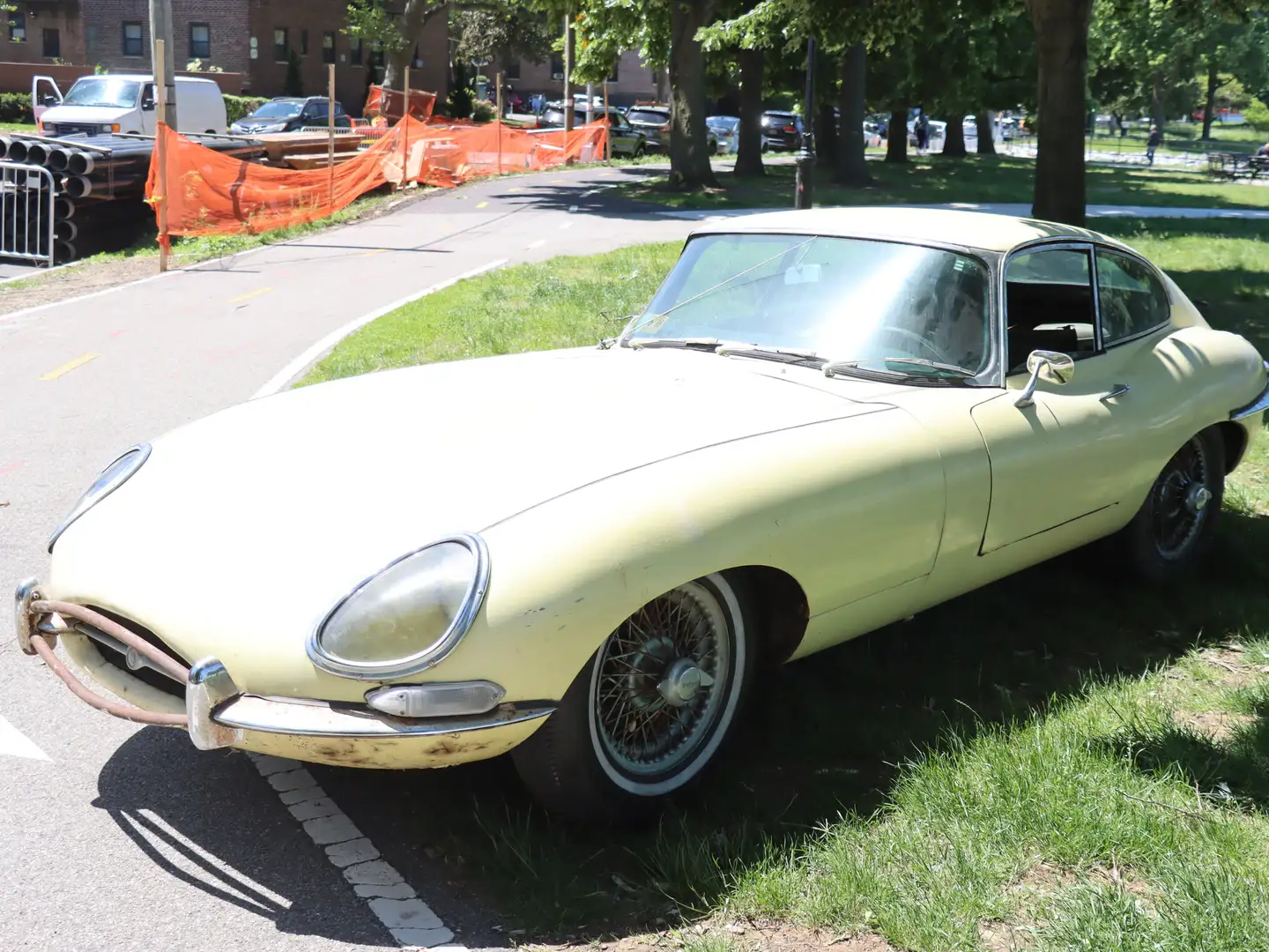 Jaguar E-Type Series 1 - 4.2L Coupé - 1967 (project) Geel - 1