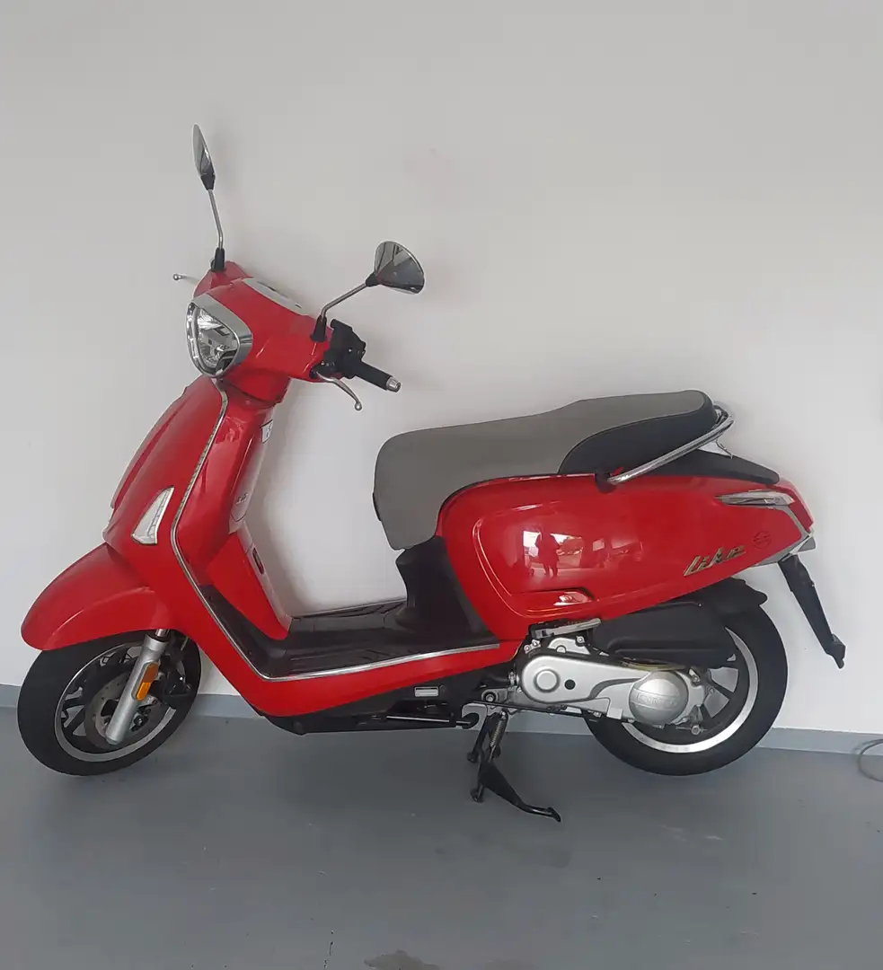 Kymco Like 50 Motorroller Rojo - 1
