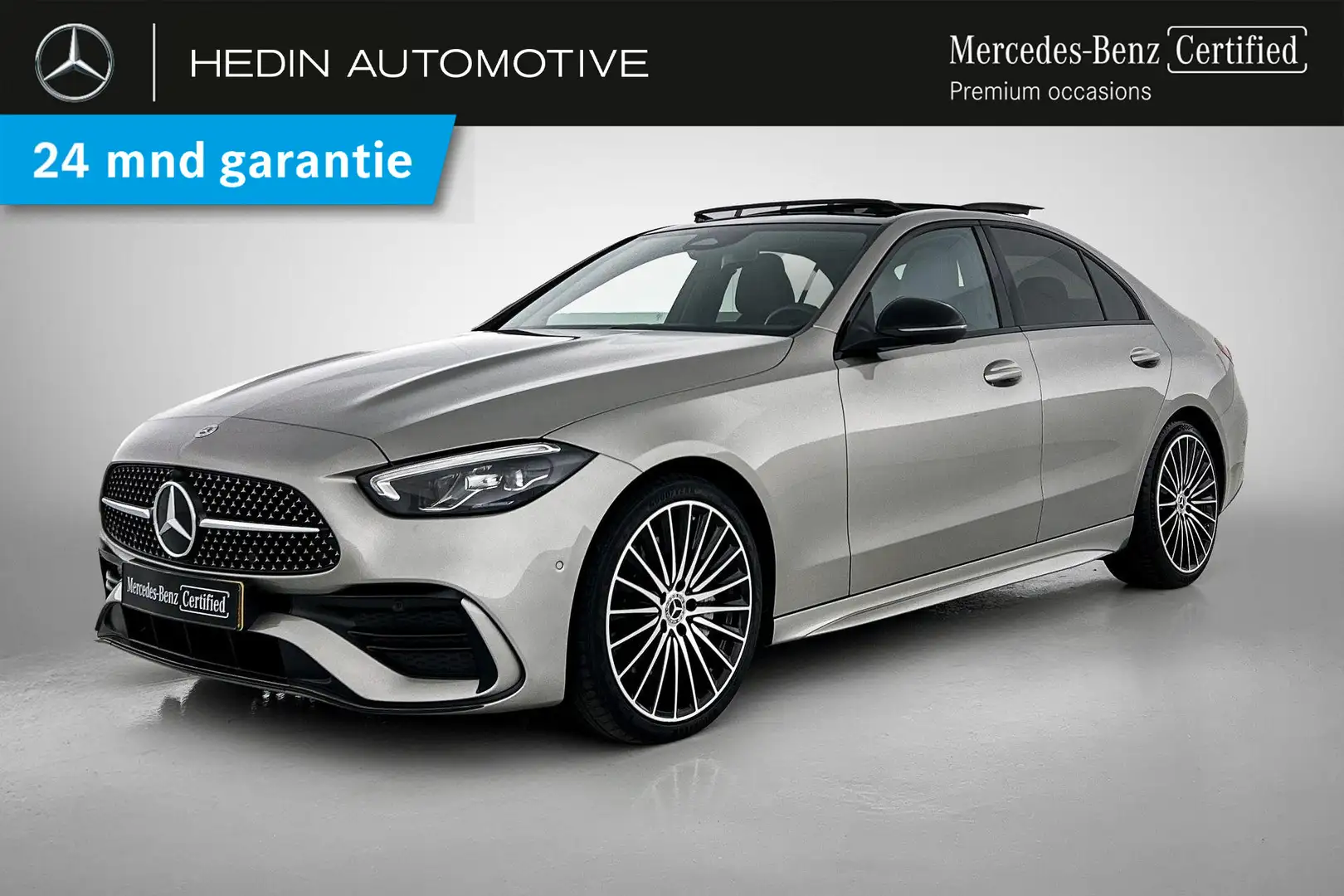 Mercedes-Benz C 180 C Limousine Automaat AMG Line | Advantage Pakket | Zilver - 1