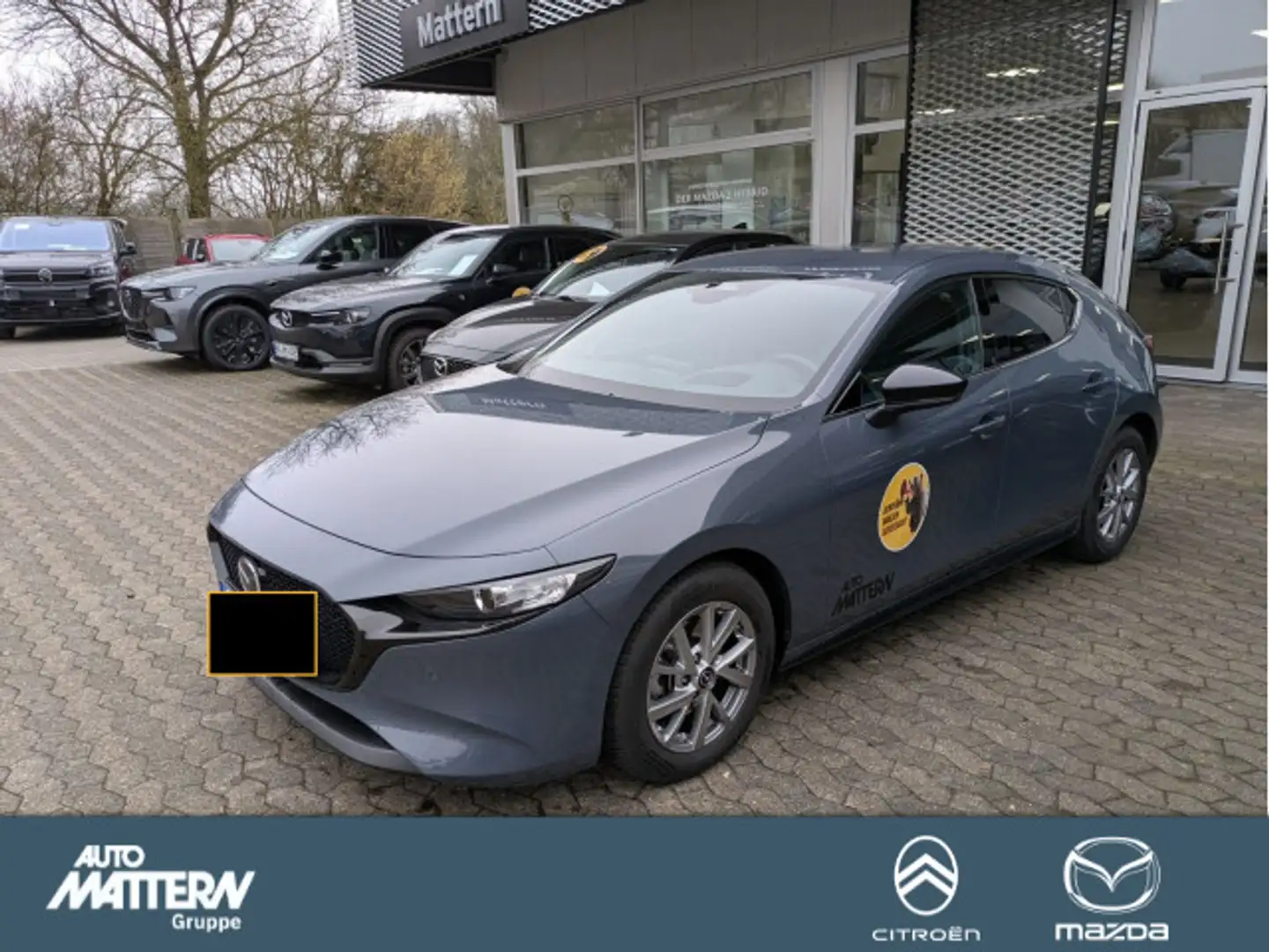 Mazda 3 Homura Kamera|NAV|Klimaaut.|SHZ|CarPlay|LED Grau - 1