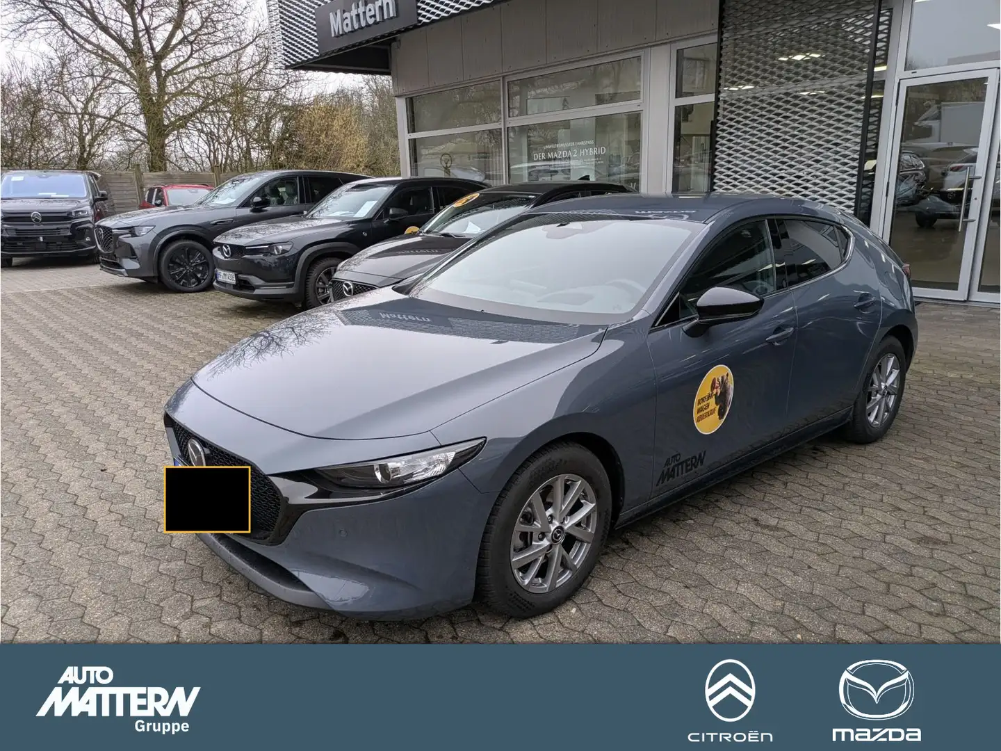 Mazda 3 Homura Kamera|NAV|Klimaaut.|SHZ|CarPlay|LED Grau - 1