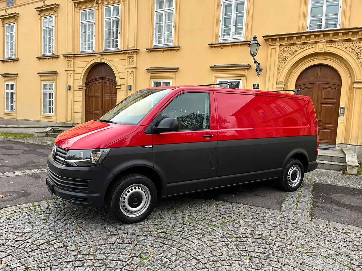 Volkswagen T6 Kombi T6 Doka-Kombi LR 2,0 TDI AHK Komfortsitz Klima ... Rosso - 2