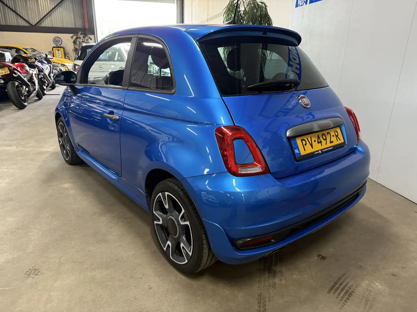 Fiat 500 0.9 TwinAir Turbo Sport Blauw - 2
