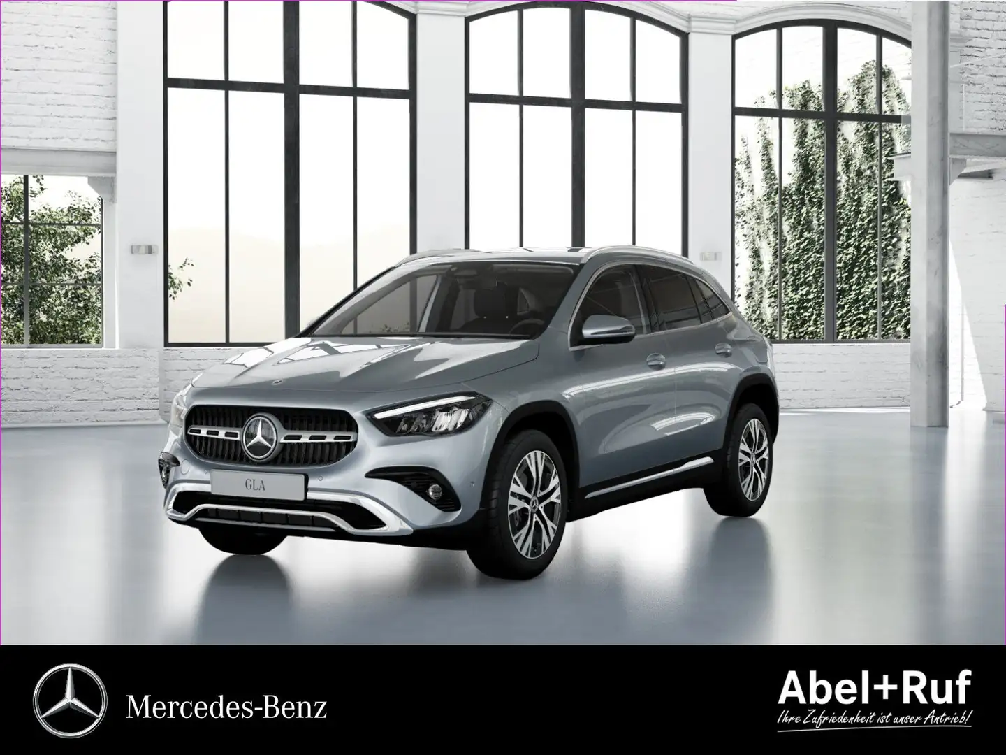 Mercedes-Benz GLA 180 PROGRESSIVE+LED+Kamera+LrHz+AHK+DAB Silber - 1