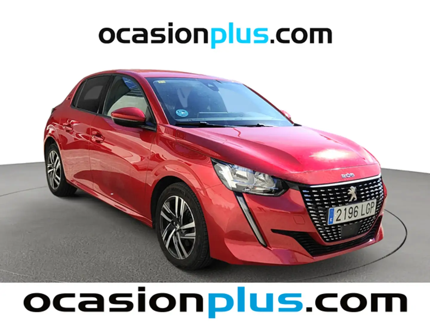Peugeot 208 1.2 Puretech S&S Allure 100 Rouge - 2
