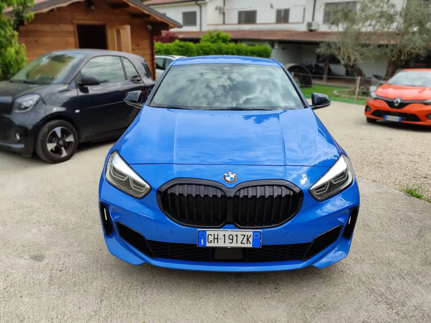 BMW 128 m sport 265 hp autom Bleu - 1