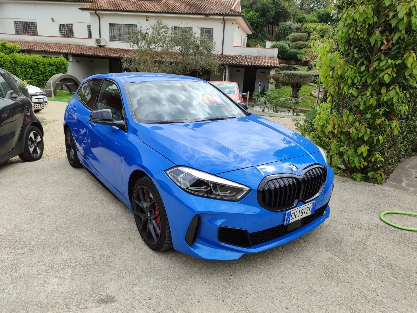 BMW 128 m sport 265 hp autom plava - 2
