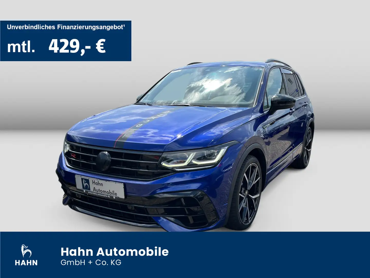 Volkswagen Tiguan 2.0TSI R DSG 4Motion LED Clima Navi AHK Blau - 1