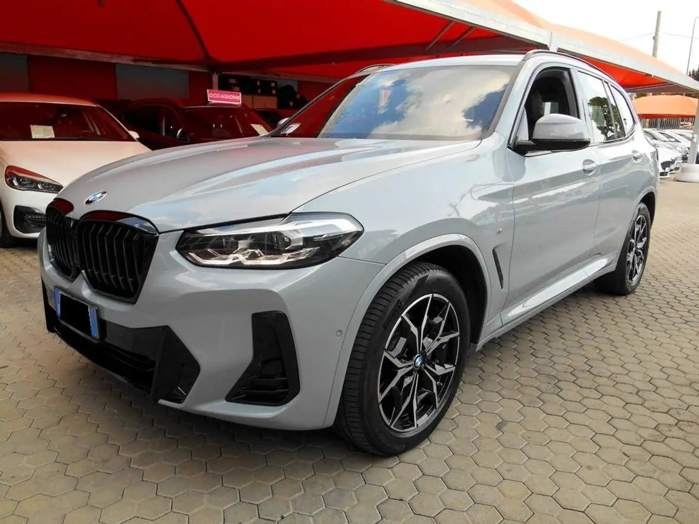 BMW X3 xdrive20d mhev 48V Msport auto +TAGLIANDI 2028 Grau - 2