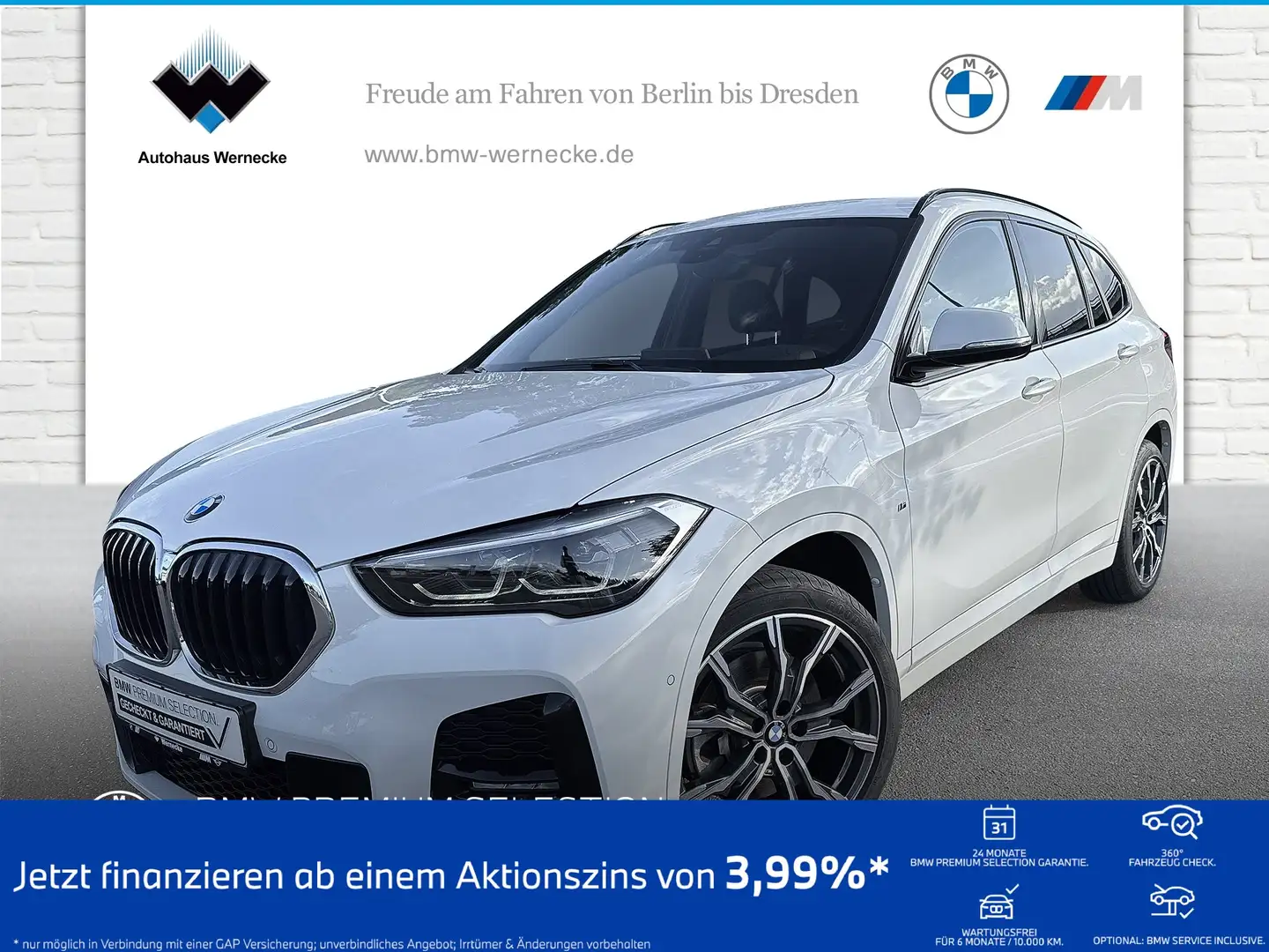 BMW X1 sDrive20i M Sportpaket Head-Up HK HiFi DAB Blanc - 1