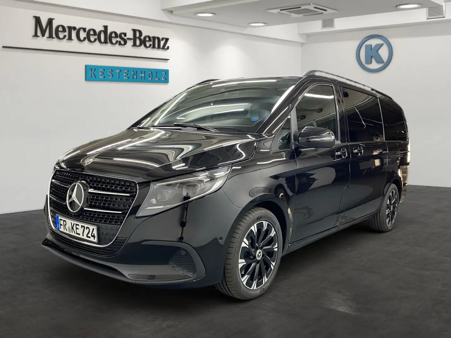 Mercedes-Benz V 300 d lang WideScreen Multibeam AHK Kamera 9G Schwarz - 2