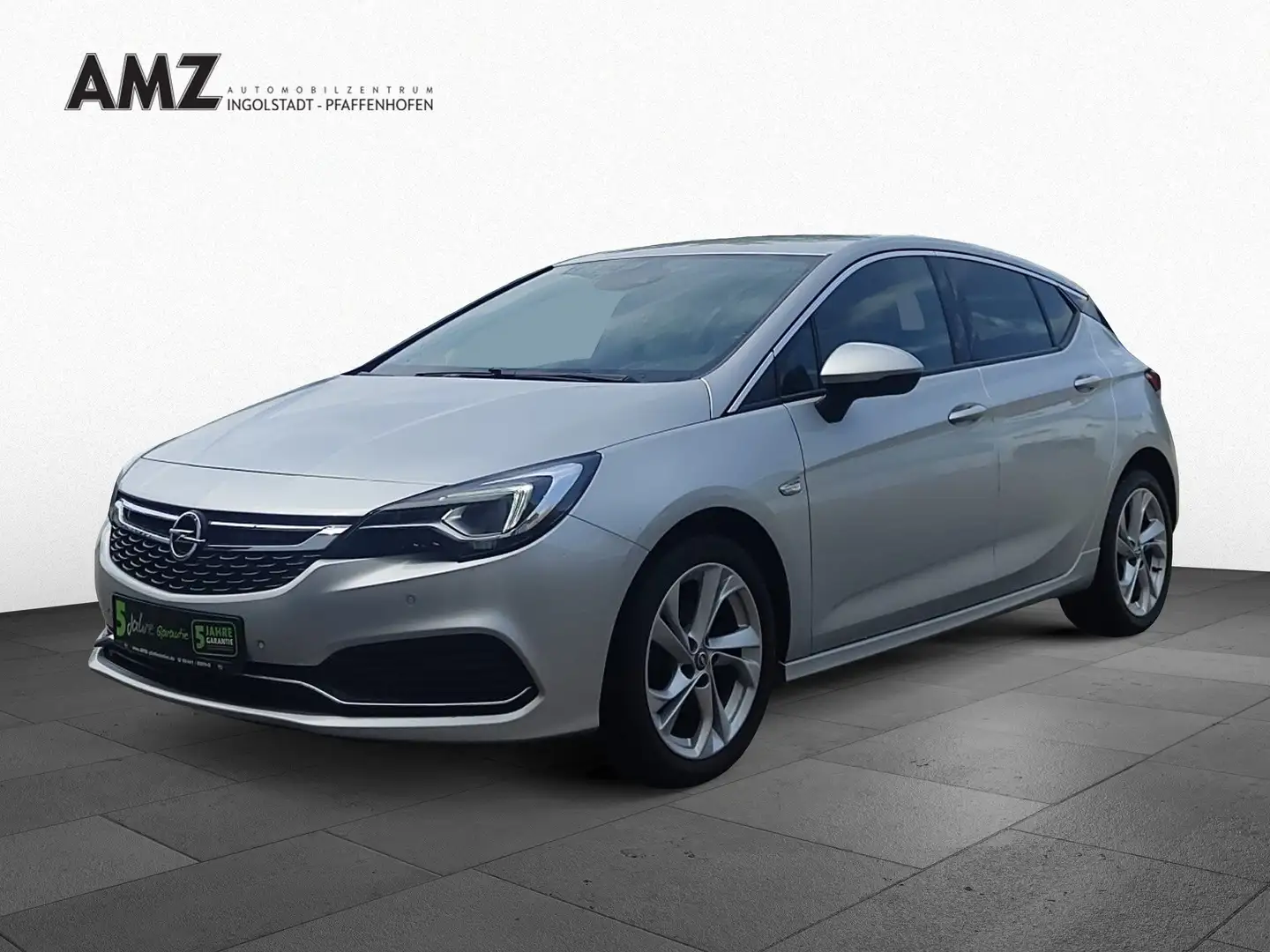 Opel Astra K 1.4 Dynamic OPC-Line IntelliLux Klimaauto Argent - 2