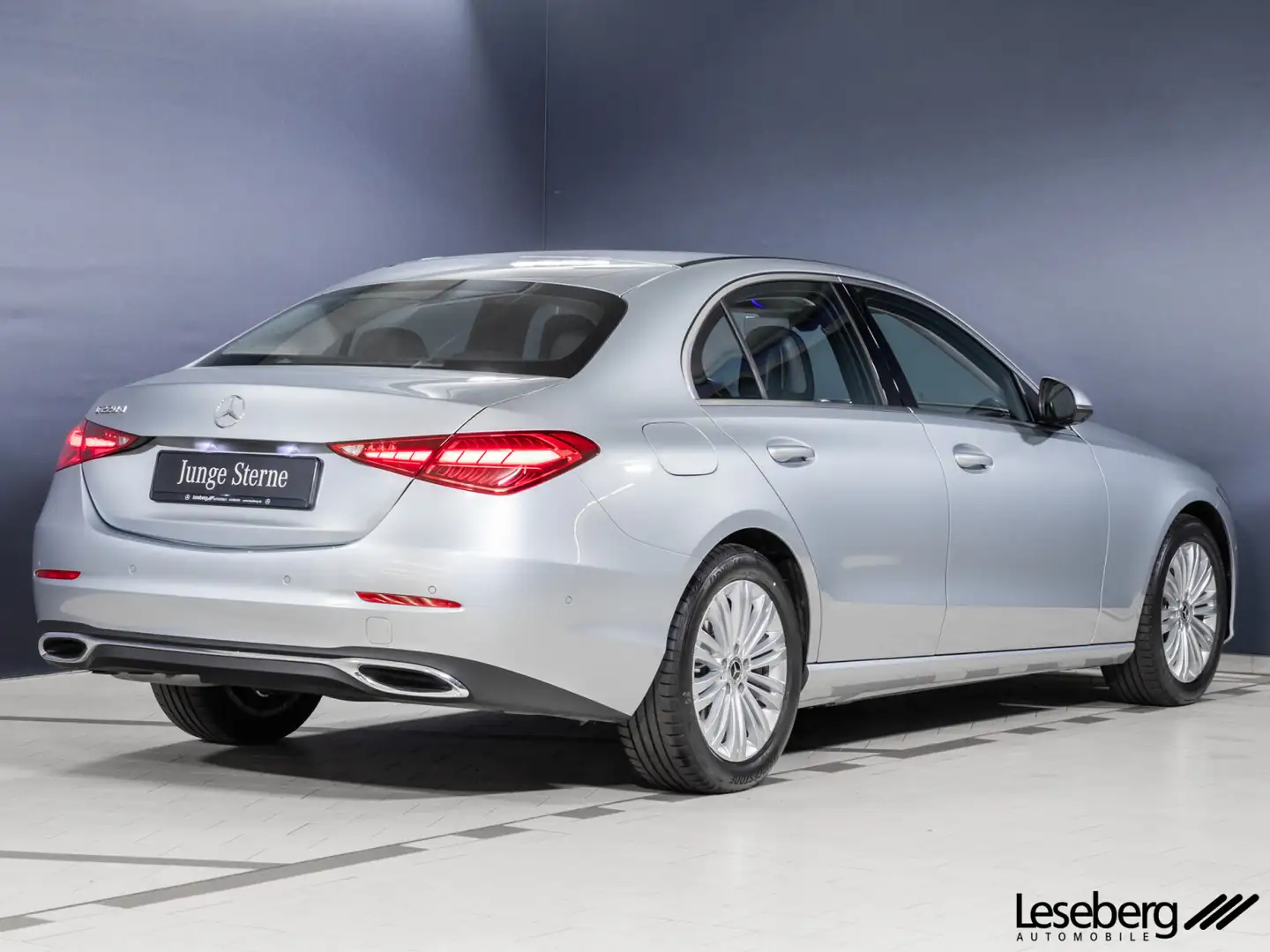 Mercedes-Benz C 220 C 220 d Avantgarde LED/Anhängerkupplung/360°/DAB Silber - 2