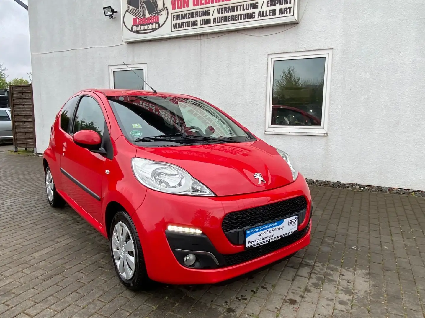 Peugeot 107 Active / Klimaanlage/ LED/ EURO5/ Rot - 1