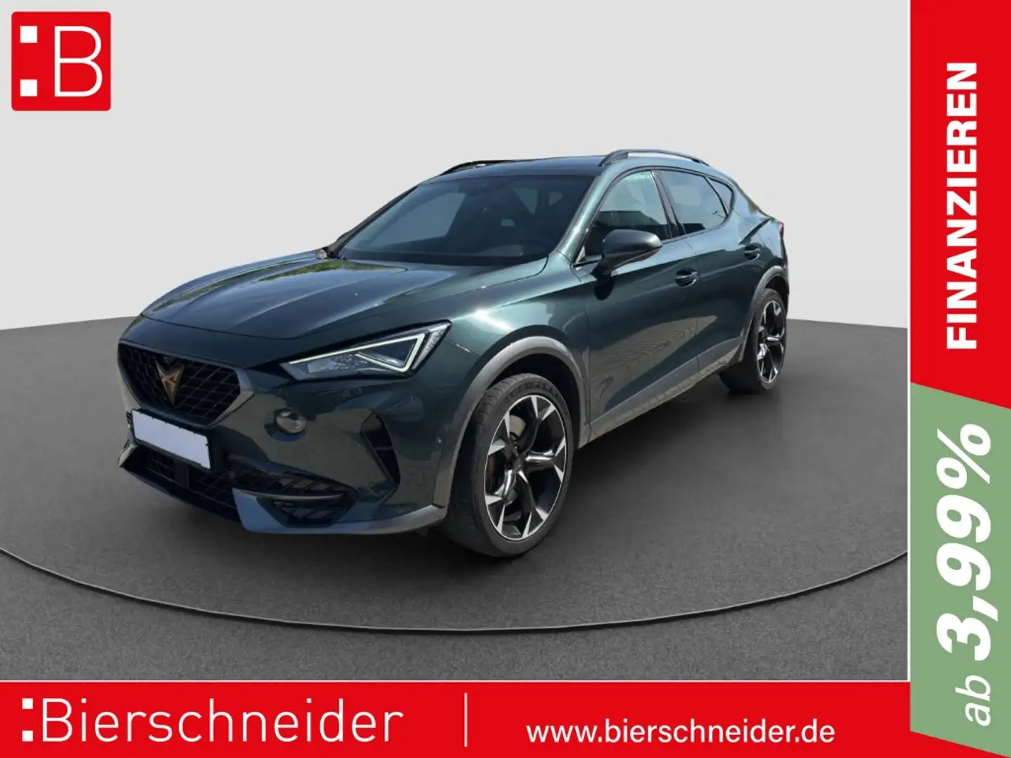 CUPRA Formentor 2.0 TSI DSG 4Dr VZ AB 299EUR LED REAR NAVI Grün - 1