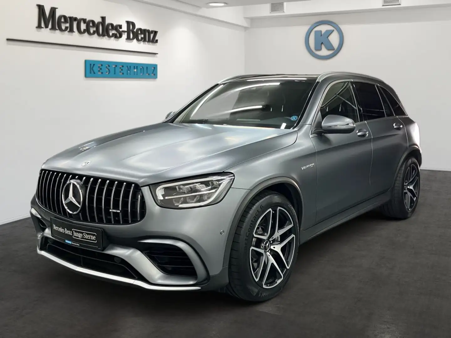 Mercedes-Benz GLC 63 AMG 4M Perf-Abgas Pano LED Kamera PTS 9G Grau - 2